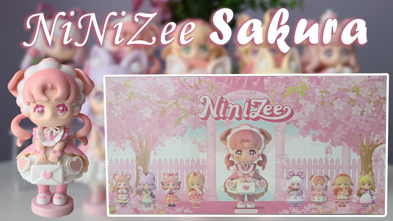 NiNiZee Sakura Blind Box Series by Simon Toys (Full Case Unboxing)