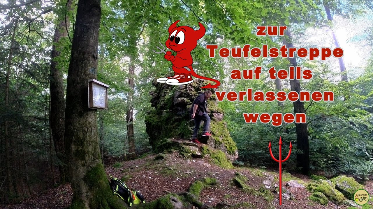 zur Teufelstreppe auf teils verlassenen wegen #Straßenhaus