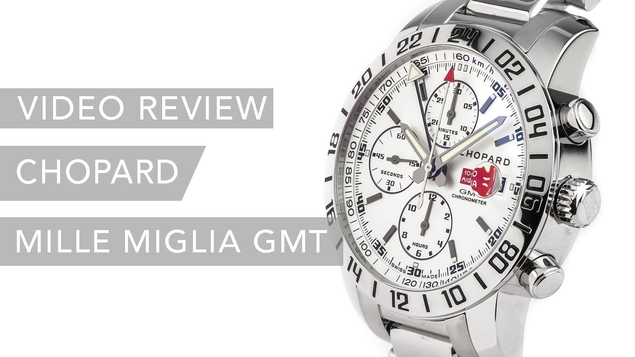 Pre-Owned Chopard Mille Miglia GMT Chronograph 158992-3002 Luxury Watch Review