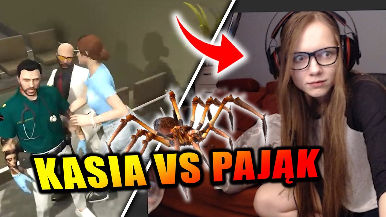 KASIA VS PAJĄK | Funny Moments