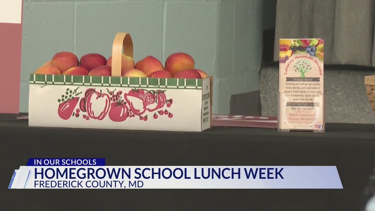 Frederick County Public Schools kicks off Maryland Homegrown School Lunch Week