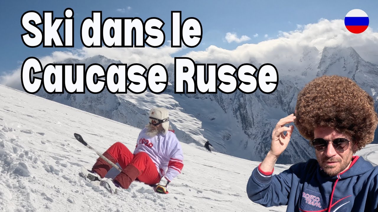 Домбай - Российский горнолыжный курорт ! 🇷🇺   Исключительный  🏔️❄️