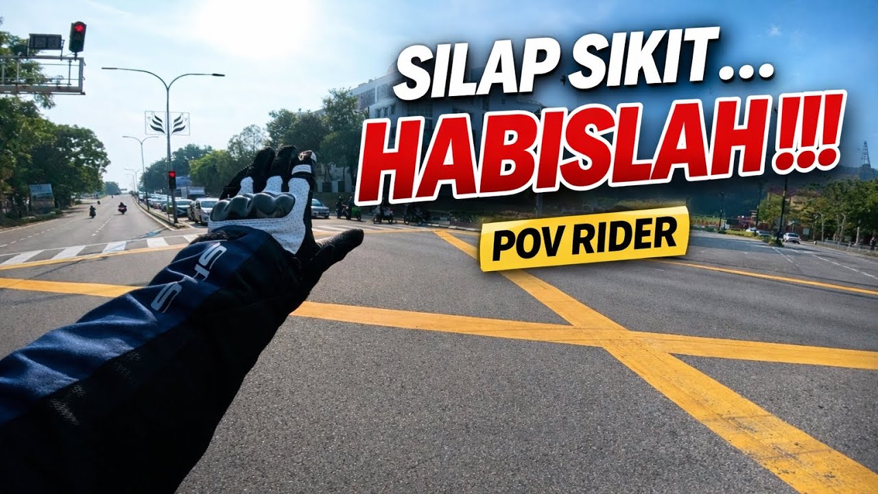 Silap Sikit Habisss Lah ❗️❗️ POV Rider Insta360 X4 Air Malaysia