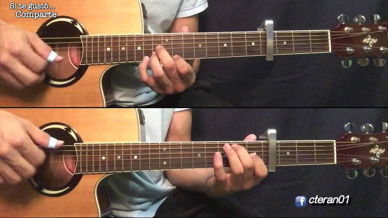 Me Sobran las Palabras - Zacarias Ferreira Tutorial/Cover Guitarra