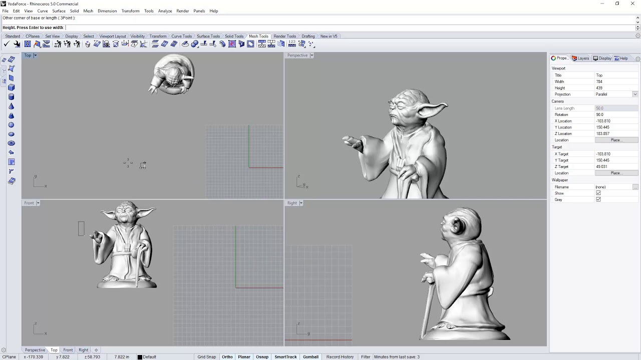 how to split models in rhino 5