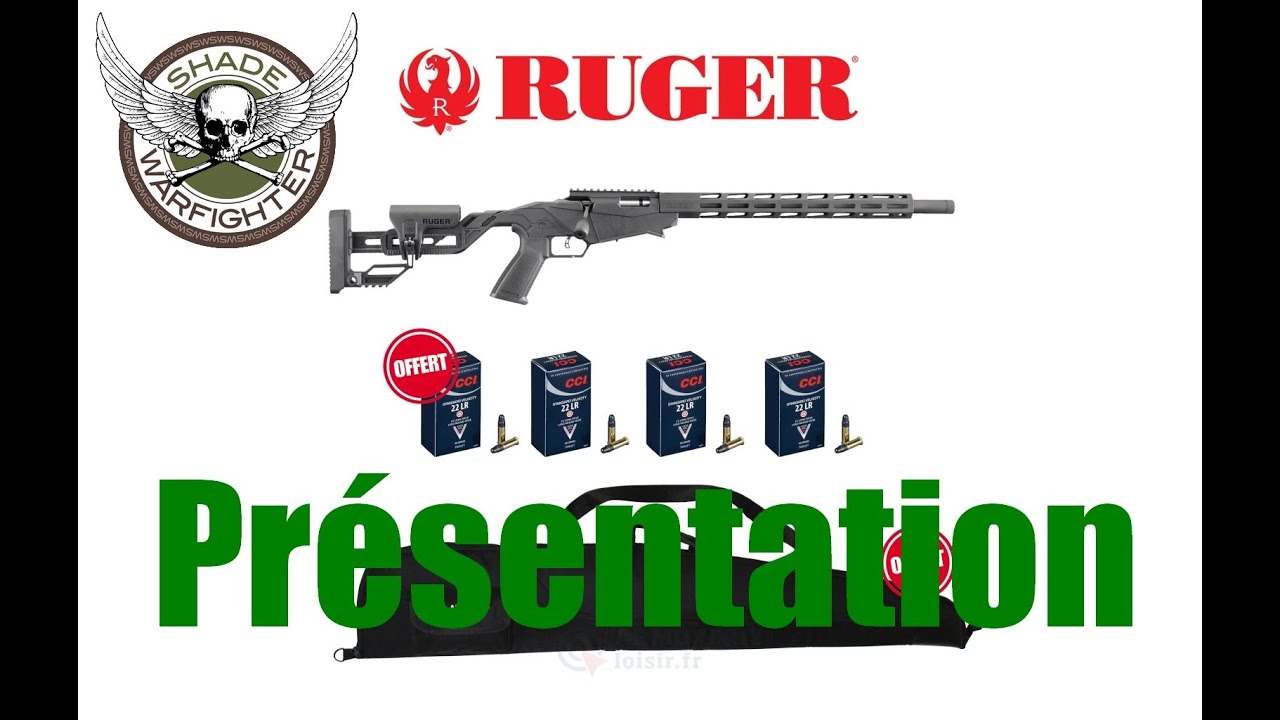 [UNBOXING][FR] Ruger Rimfire 22LR revue
