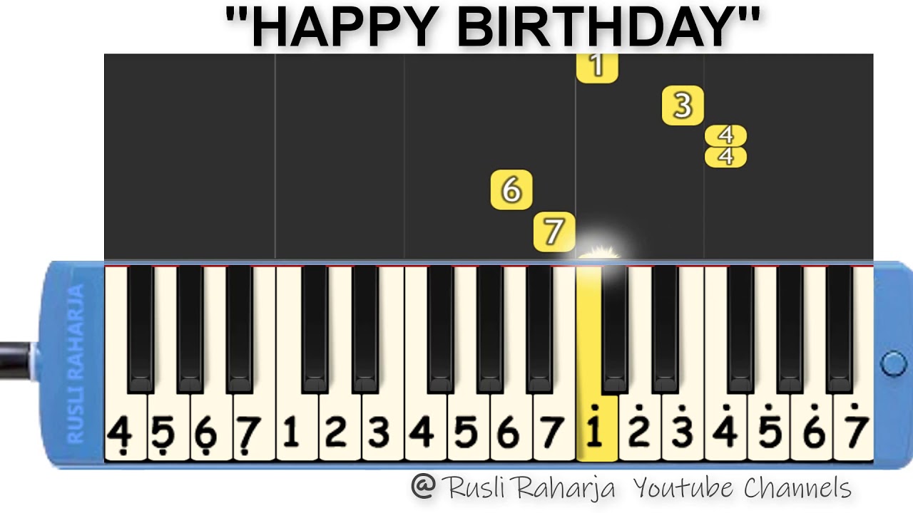 Happy birthday not pianika