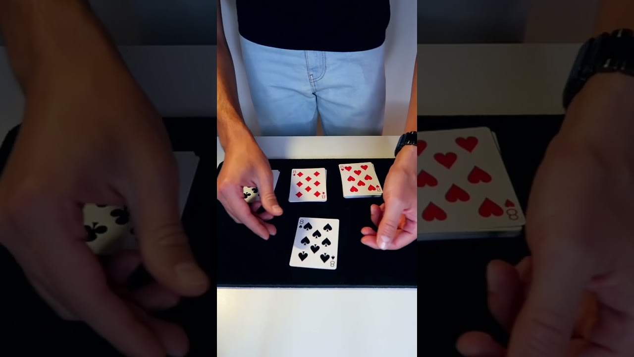 VI INSEGNO UNA MAGIA STUPENDA CON LE CARTE!! La impari in pochi secondi