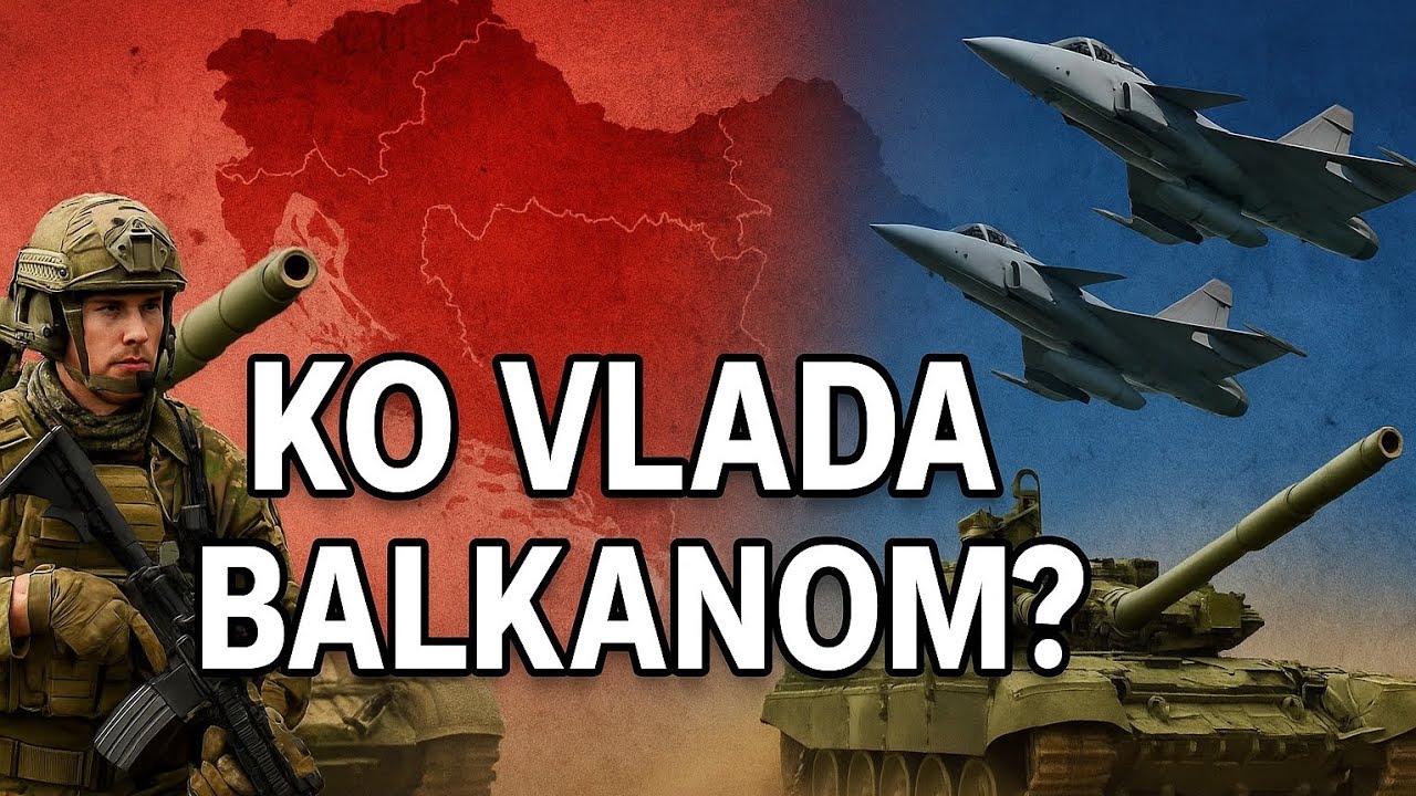 TOP 10 BALKANSKIH VOJSKI: VOJNA MOĆ BALKANA 2025
