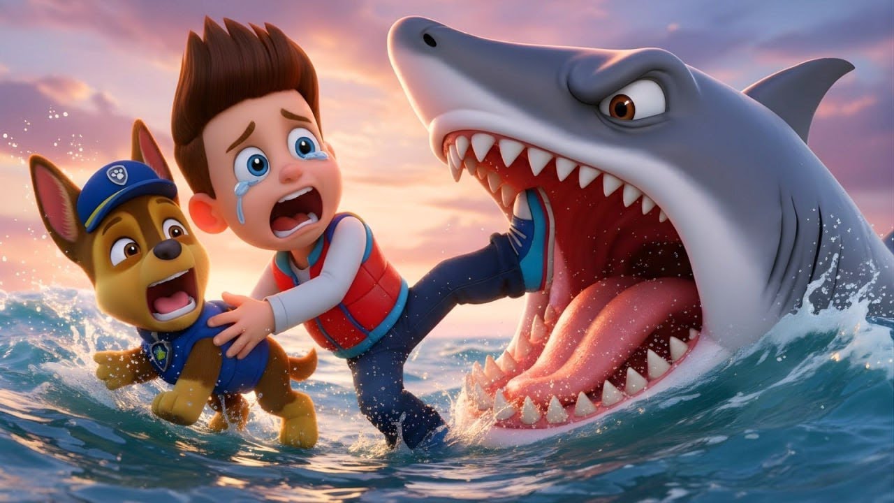What Happen When That Monster Chases Us? Very Sad Story! | PAW Patrol The Mighty Movie | Rainbow 3