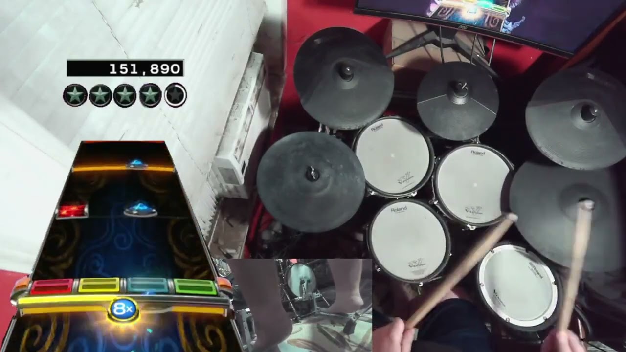 Mary On A Cross - Ghost Pro Drums 100% FC! (RB4-PS5)