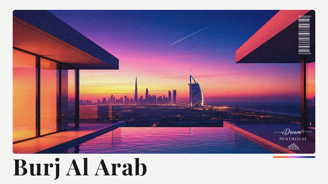 Jazz House Mix | (Dubai Burj Al Arab) Inspired by DUBLON, TOUR-MAUBOURG | Sunset Elegance