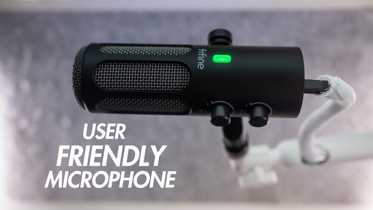 Best User Friendly Microphone | Fifine Tank 3