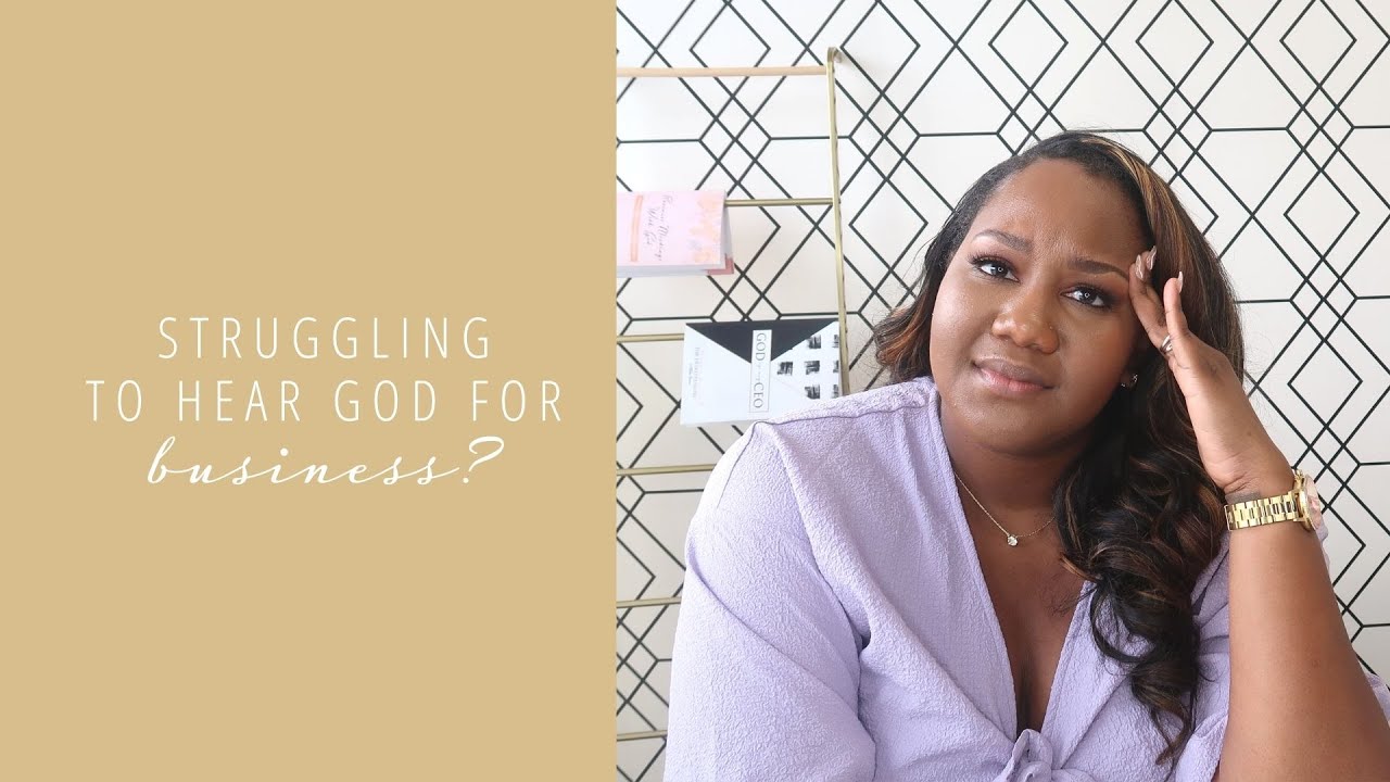 How To Clearly Hear From God For Your Business!
