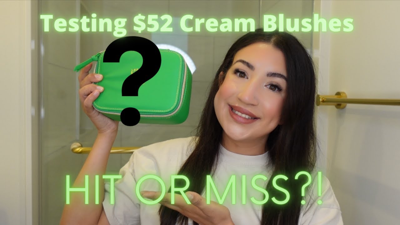 TESTING $52 CREAM BLUSHES - HIT OR MISS?!