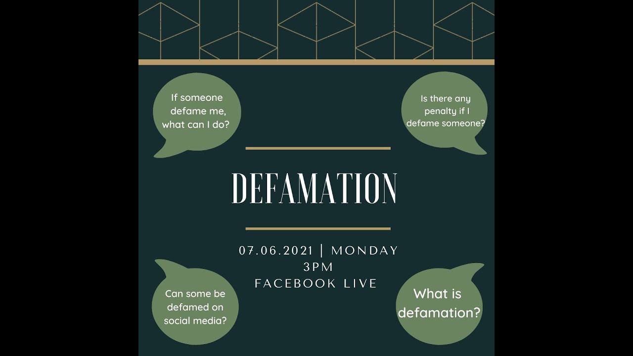 Defamation