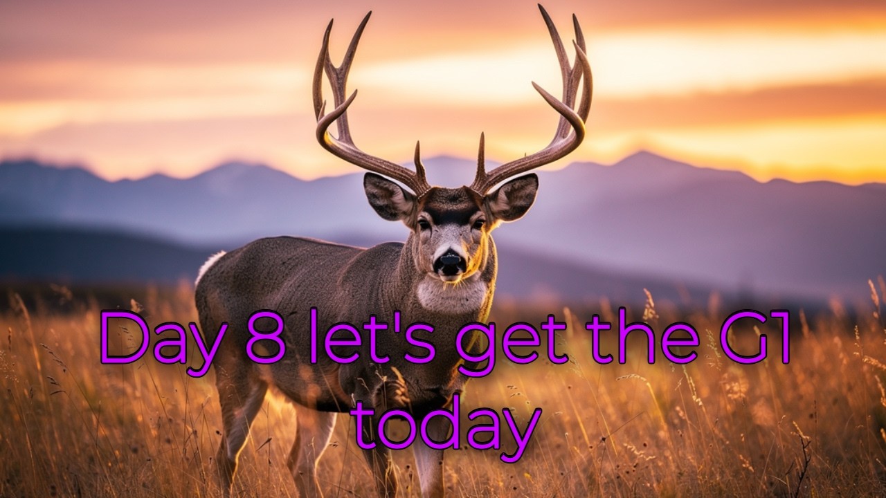🔴Day 8 Let's get a G1 today🔴