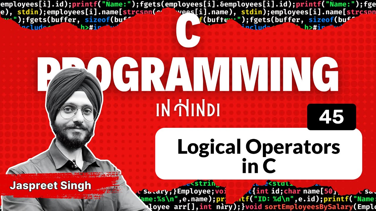 Logical Operators in C