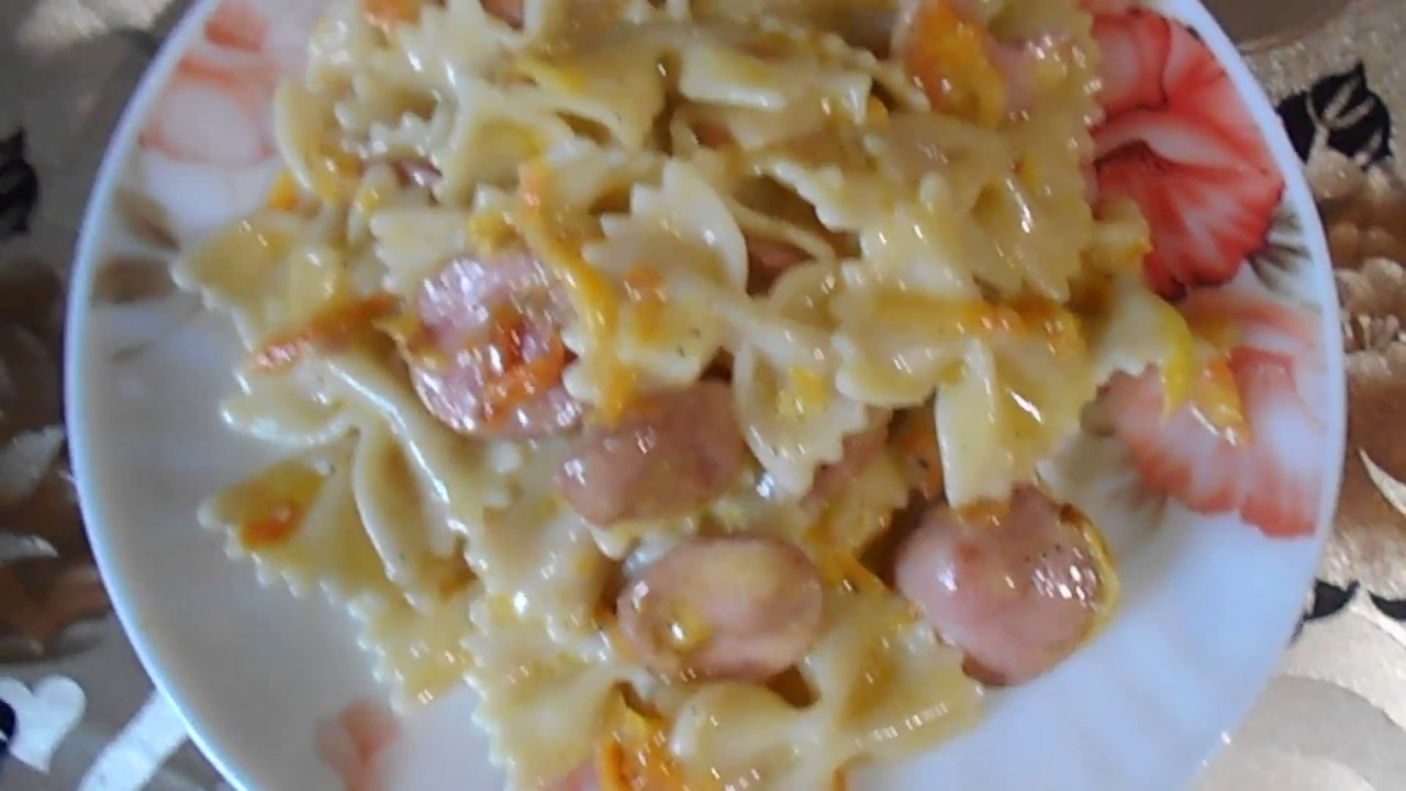 Макароны с сосисками! EDILKA. Домашняя кухня - рецепты на каждый день.