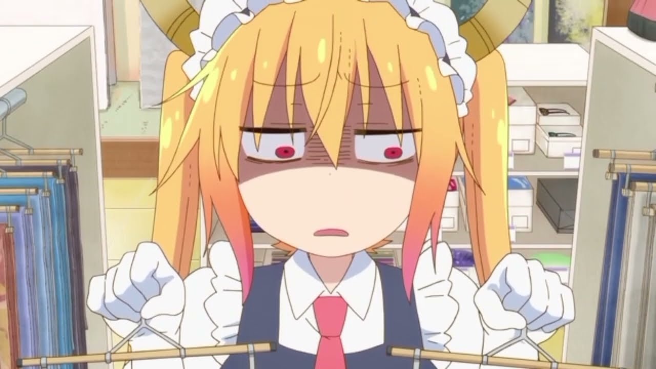 kobayashi-san qual voc&ecirc; escolhe?  |  MAID DRAGON (dublado)