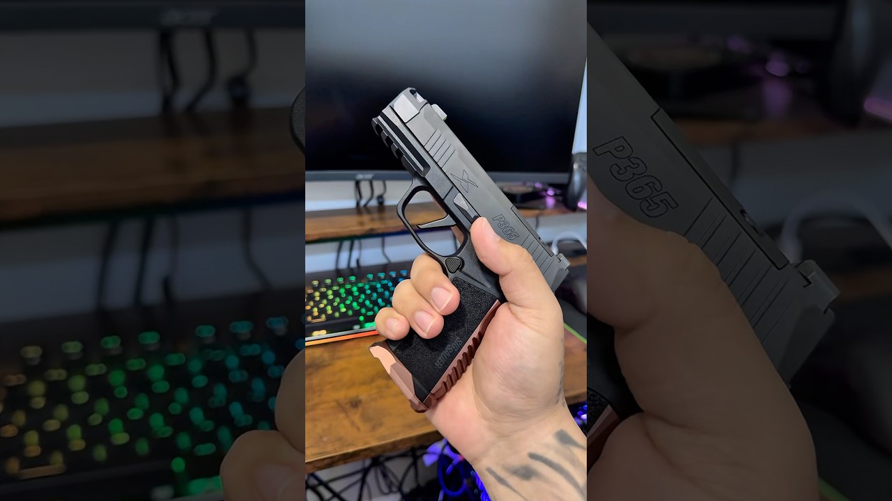 Wife&rsquo;s new ccw? SIG SAUER P365 x macro build x Radian ram jet #P365 #Radian #sig