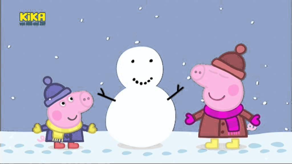 Peppa Wutz Folge 26 Schnee
