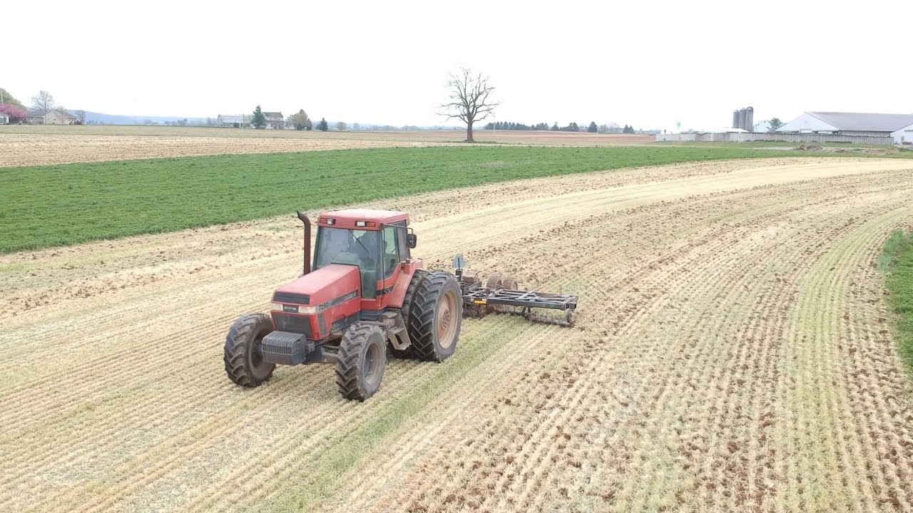 Preparing Rye Fields for Planting | Gen-till