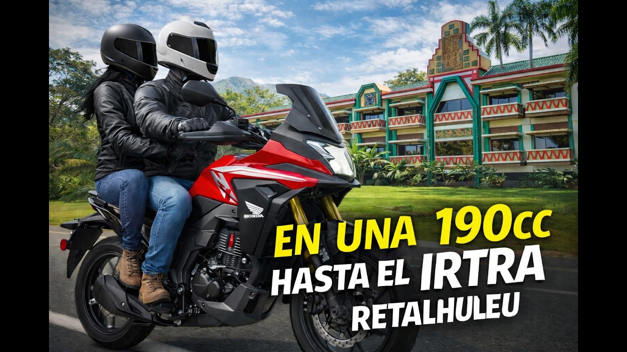 Mi viaje más largo en la NX190 🏍️ | De la Capital a Retalhuleu (IRTRA)