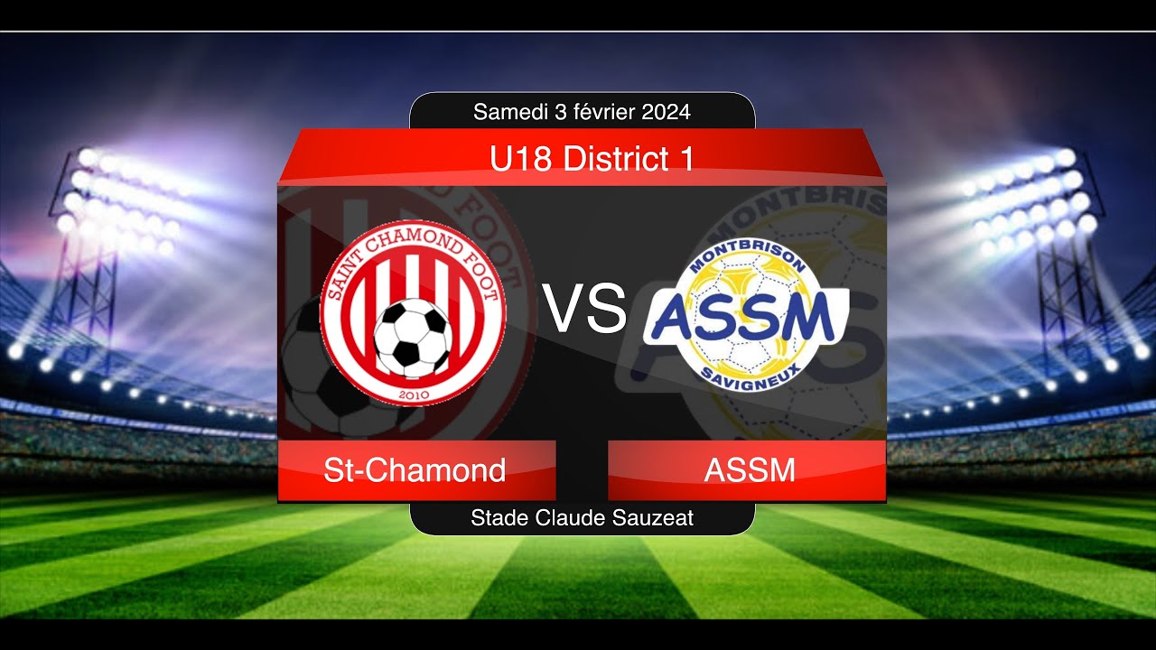 St chamond ASSM U18 D1