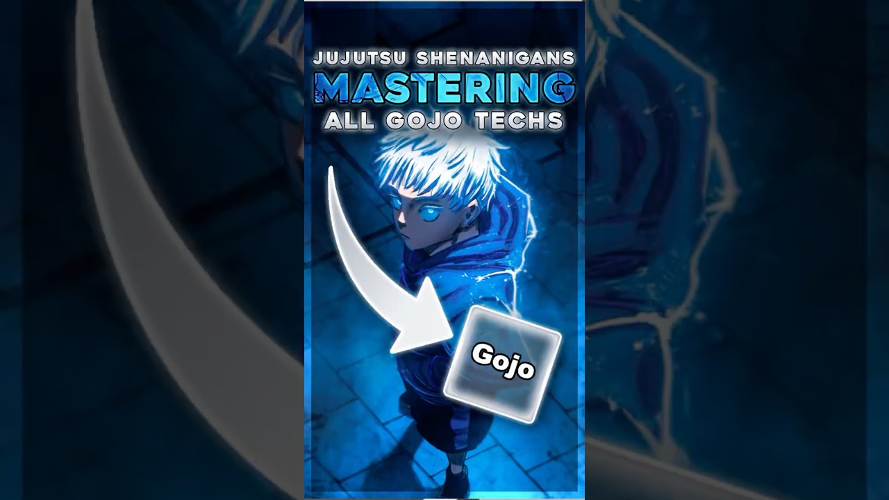 I Learned EVERY Gojo Tech In JJS! #roblox
