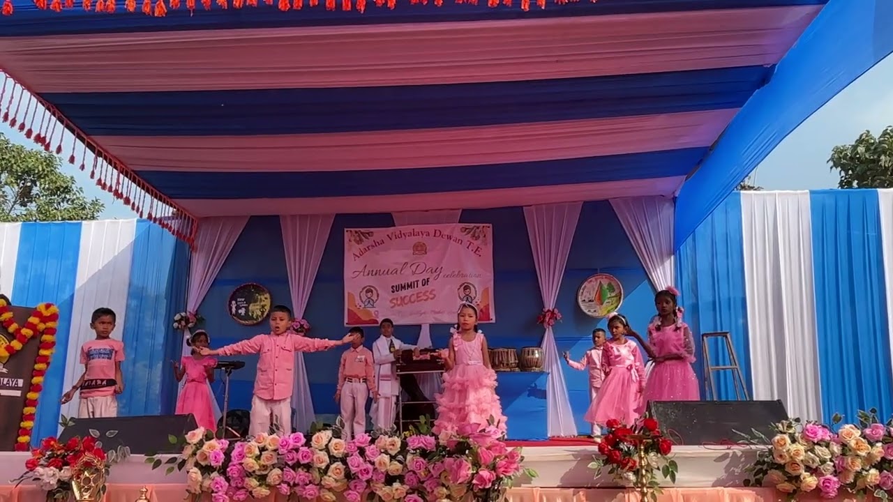Bum Bum Bole Dance | Adarsha Vidyalaya Dewan TE