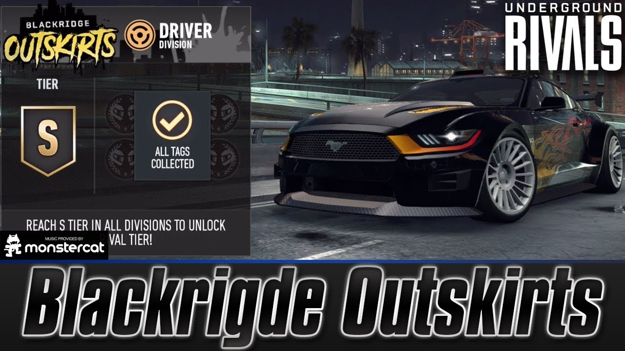 Need For Speed No Limits: Underground Rivals | Blackridge Outskirts | Driver Division | S Tier