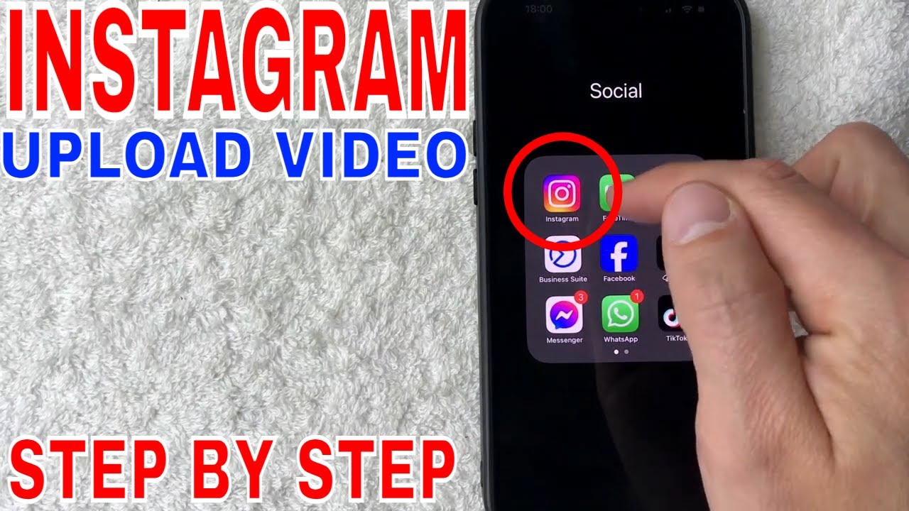✅ Как загрузить видео в Instagram на мобильном устройстве 🔴