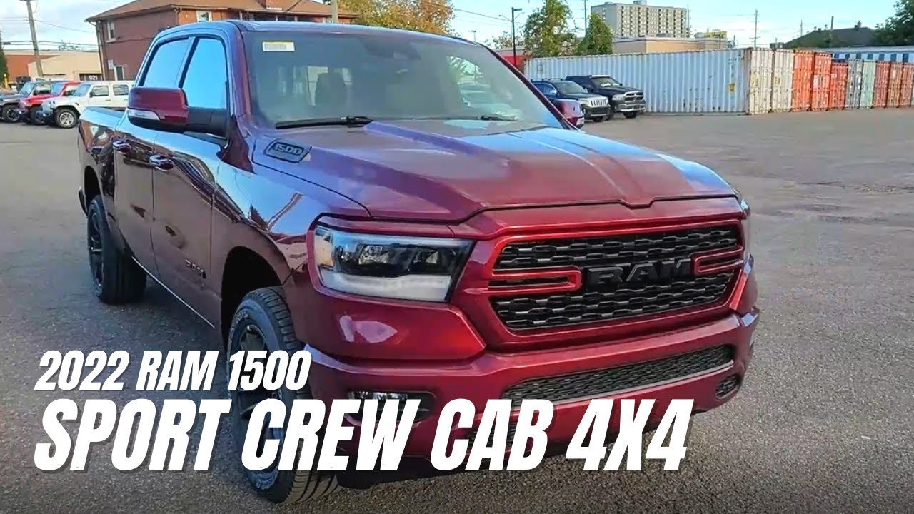 2022 Ram 1500 Sport Crew Cab 4x4 | First On the Lot! | 900 St-Laurent Blvd, Ottawa