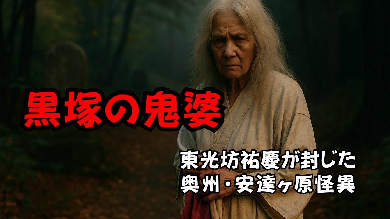 【怪談】黒塚の鬼婆  東光坊祐慶が封じた“奥の部屋”の怪異とは？