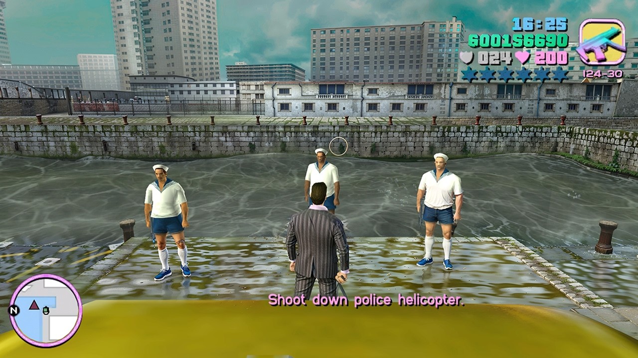 20 years ago, I didn't know that such a mission existed in the Vice City