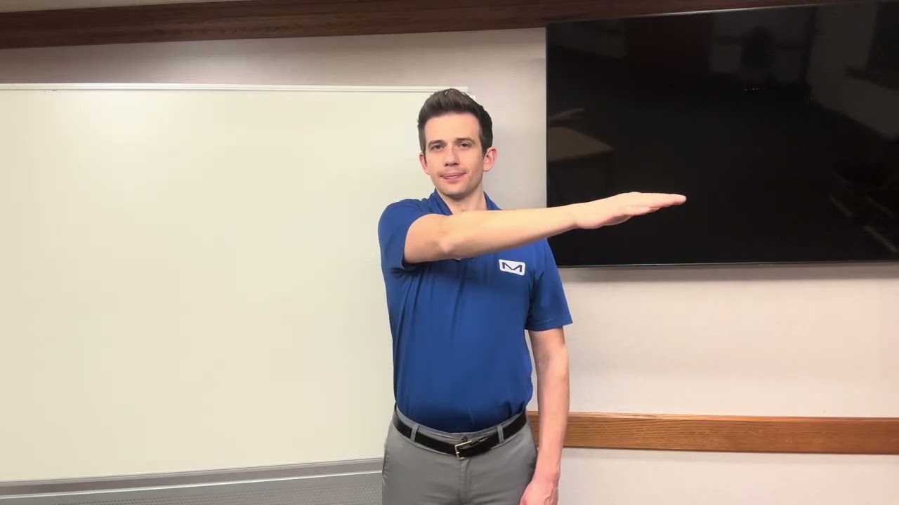Upper Body Movement Terminology