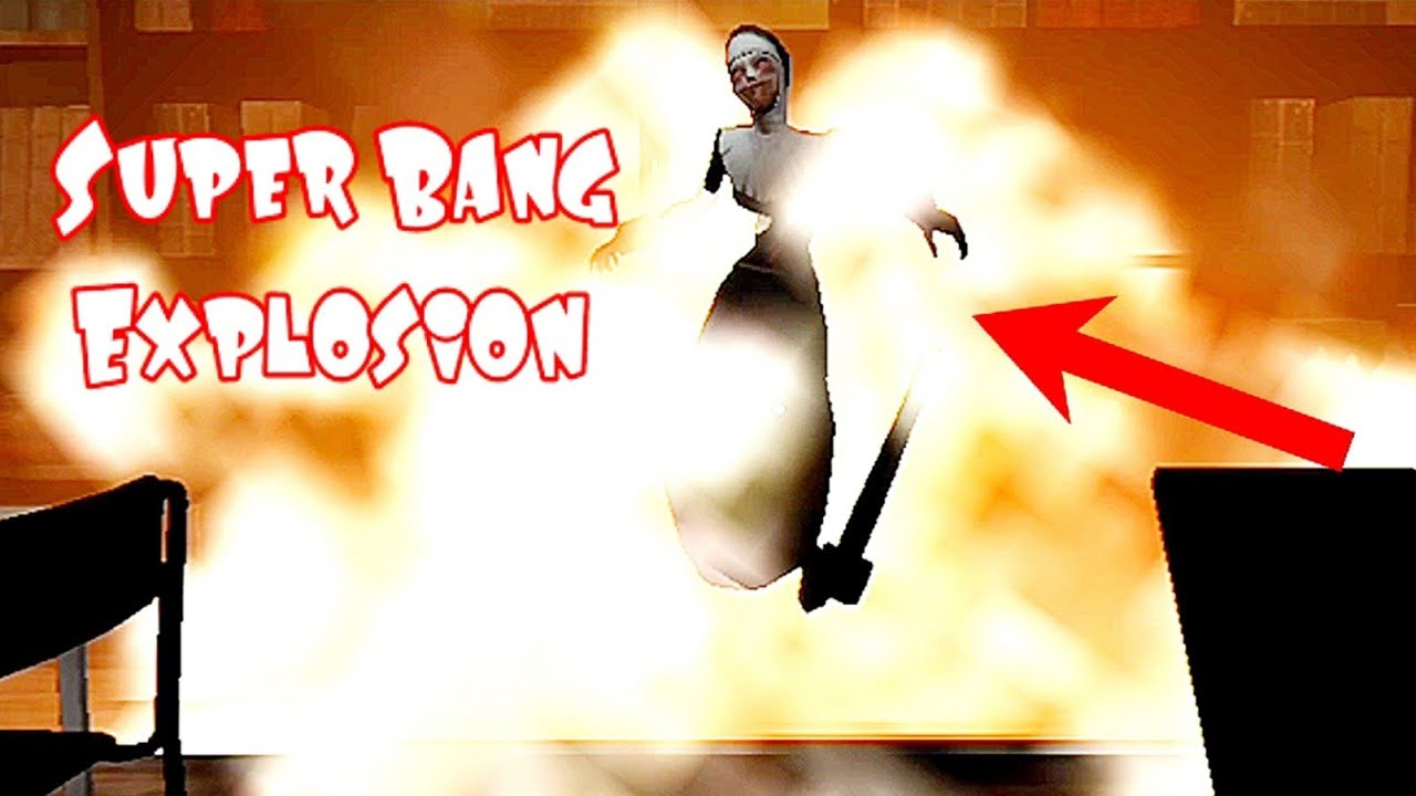Evil Nun With Super Bang Explosion!