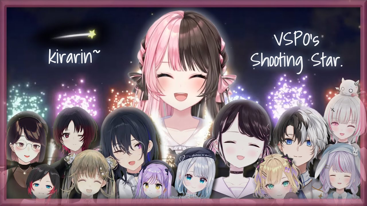 VSPO's Sparkling Shooting Star, T*chibana H*nano. [VSPO!]