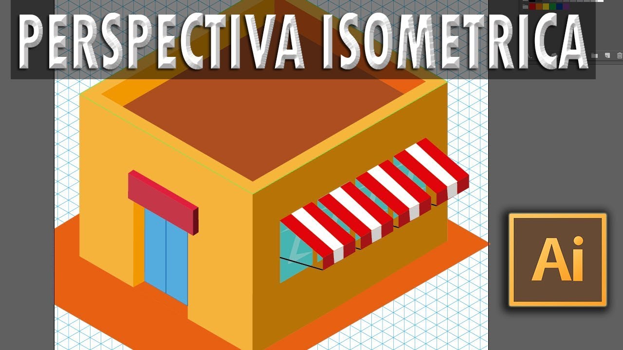 Illustrator: Dibujo en perspectiva Isométrica