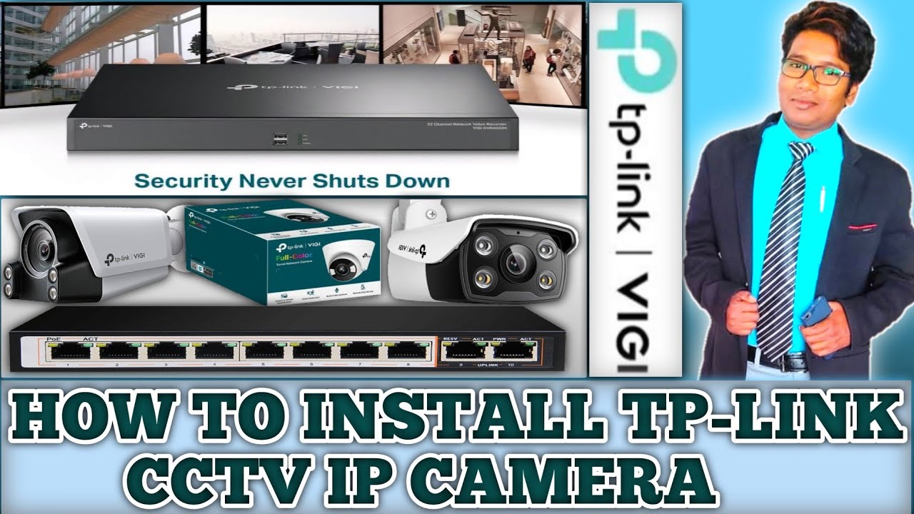 HOW TO INSTALL TP-LINK VIGI IP CAMERA | TP-LINK IP CAMERA KAISE INSTALL KAREN | TP-LINK CCTV INSTALL