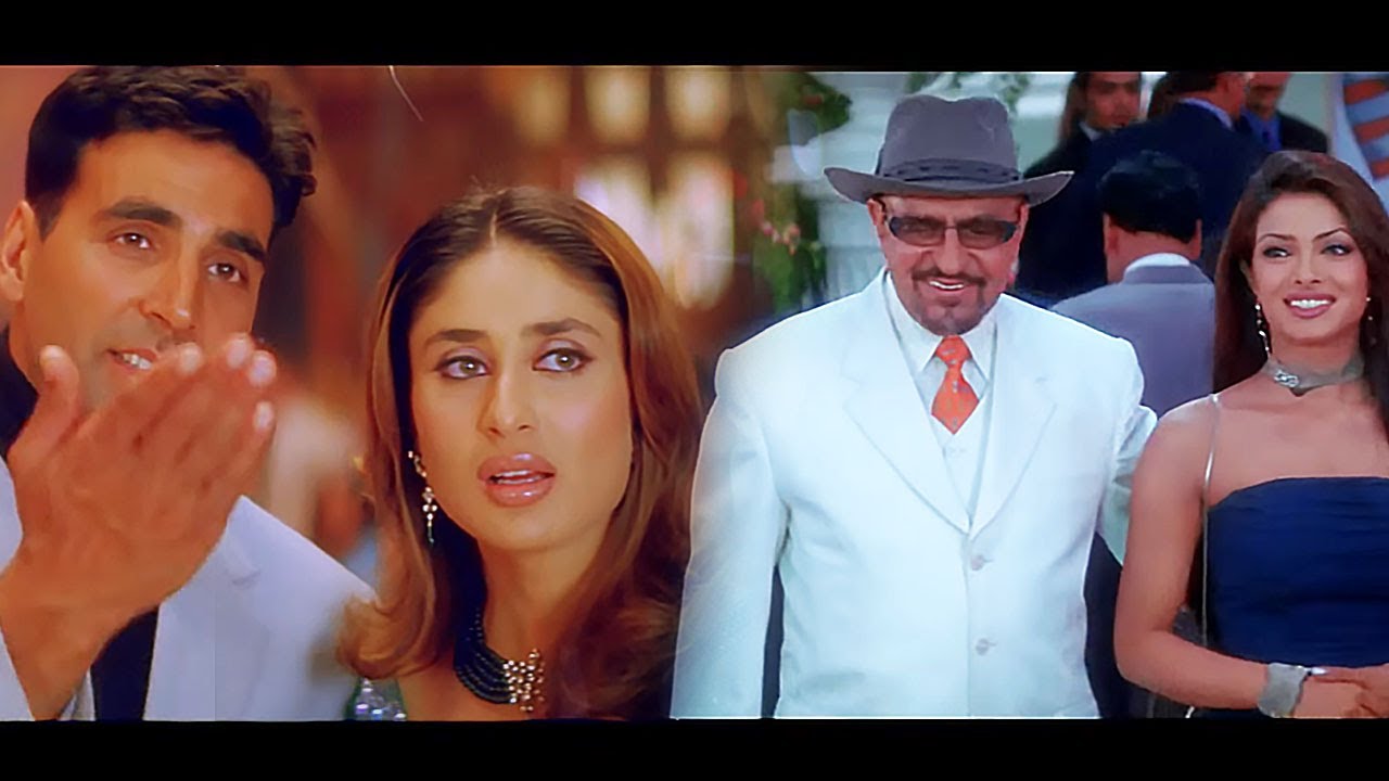 ये दोनों पति - पत्नी नहीं बाप - बेटी लग रहे Akshay Kumar Comedy | Kareena K, Priyanka, Amrish Puri