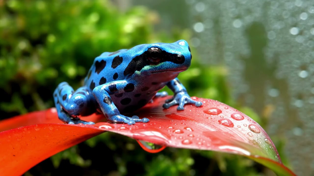 Pfeilgiftfrösche im Terrarium – Faszinierende Farben & ruhige Aufnahmen