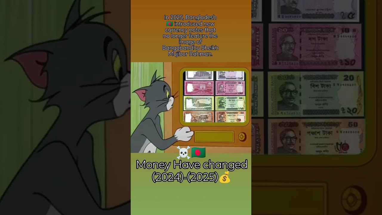 In 2025, Bangladesh introduced new currency notes that no longer feature the image of Bangabandhu