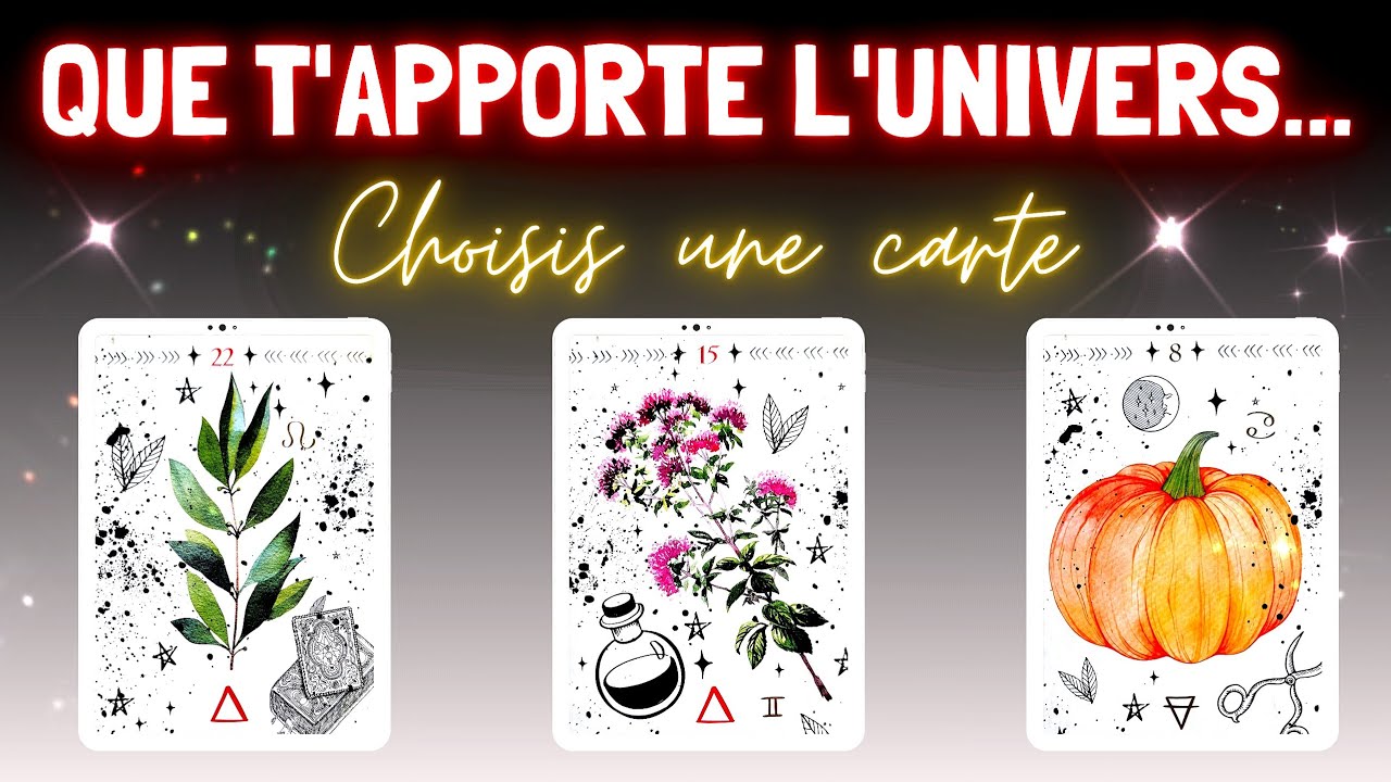 QUE T'APPORTE L'UNIVERS...? 🌟👼⚡ #guidance #cartomancie #mariecartomancieetcompagnie 🧙‍♀️