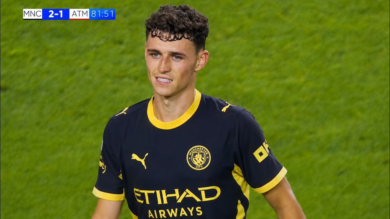Phil Foden kontra Atletico Madryt - 09.08.2026