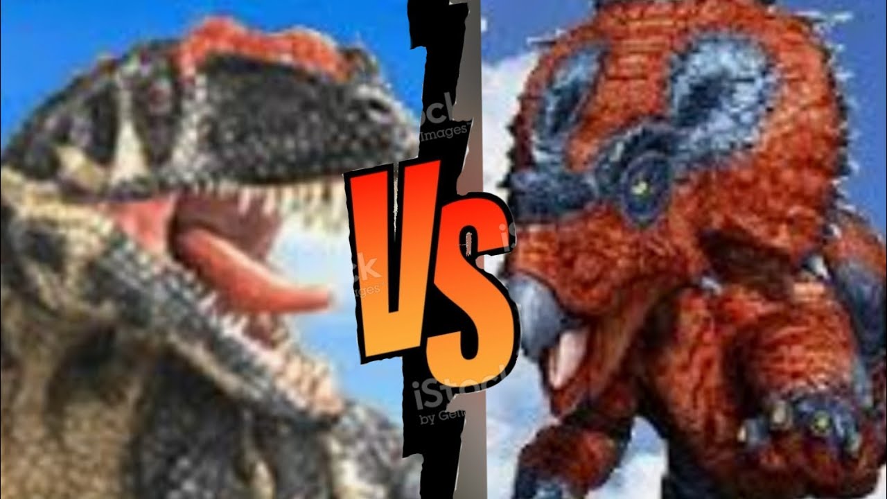 Yangchuanosaurus vs Achelousaurus [AMV] Dino Versus