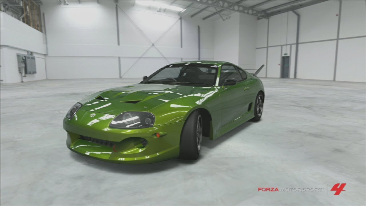 Toyota Supra 1998 (400 km/h)- Car Builds #1 - Forza 4, 5, 6