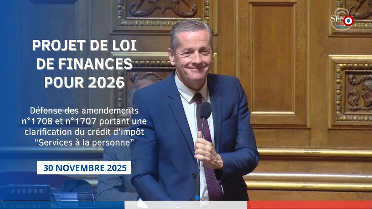 [PLF2026] Défense des amendements relatif au crédits d’impôts 