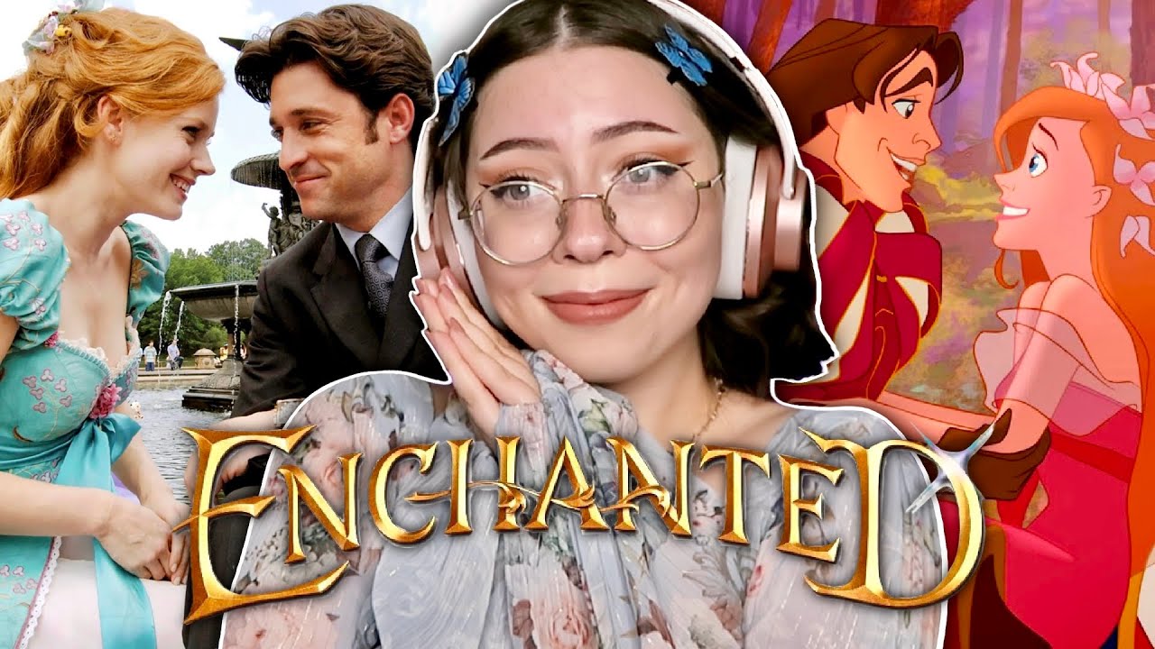 ENCHANTED Is The BEST LIVE ACTION Disney Movie **reaction/commentary**